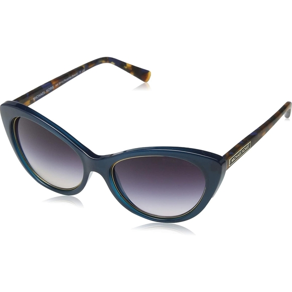 Michael Kors Teal Cat Eye Retro Sunglasses